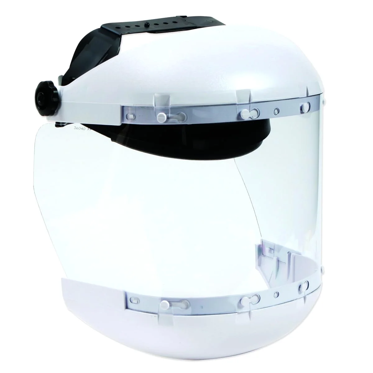 Sellstrom Dual Crown Face Shield, White Crown